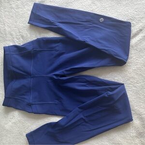 lululemon athletica Blue Leggings